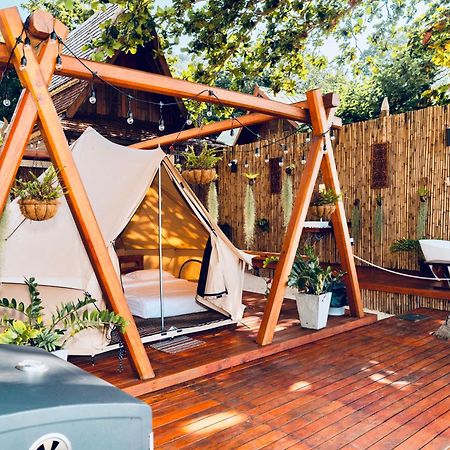 Natures Edge Beachfront Luxury Glamping 涛岛 外观 照片