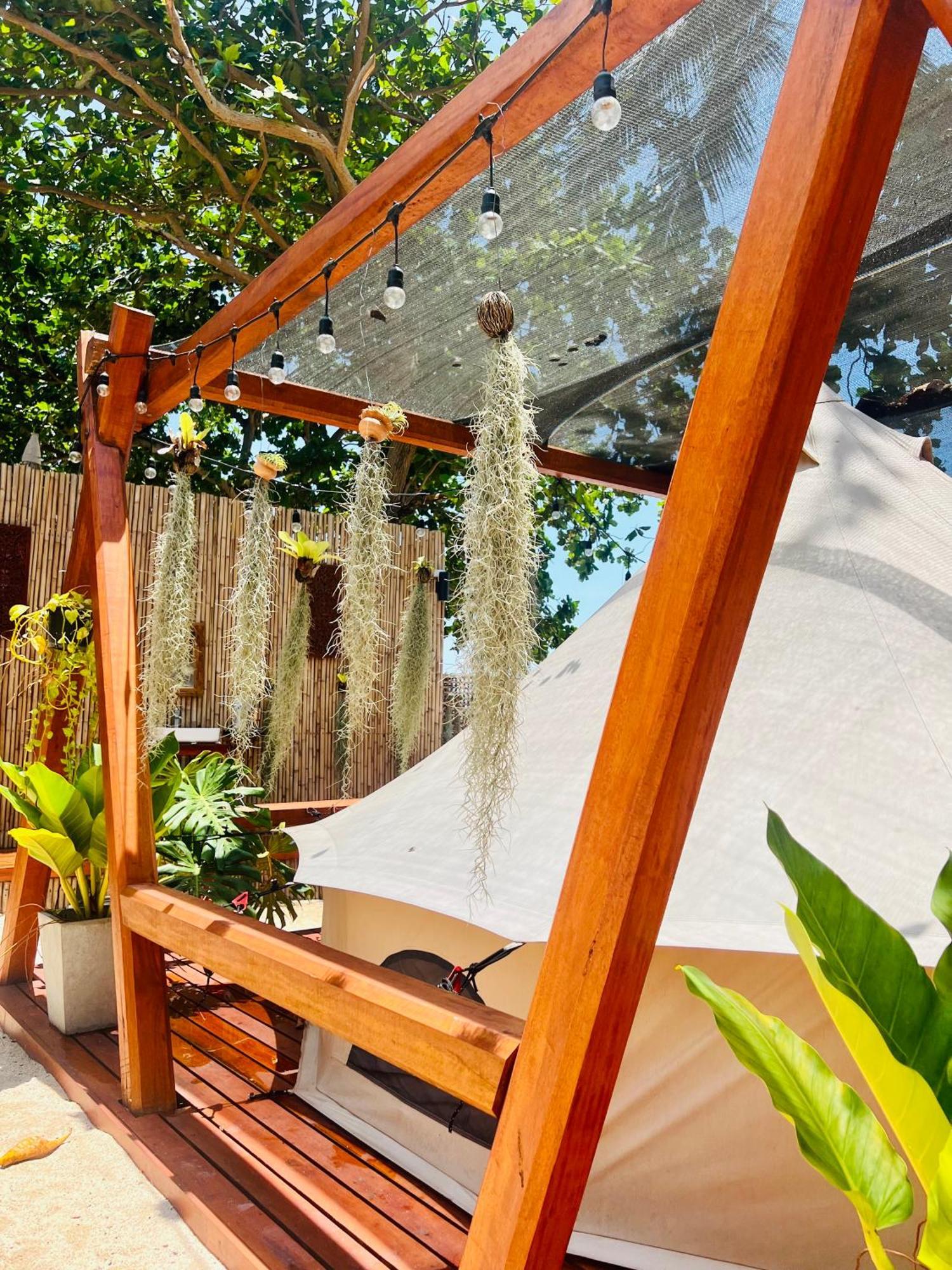 Natures Edge Beachfront Luxury Glamping 涛岛 外观 照片